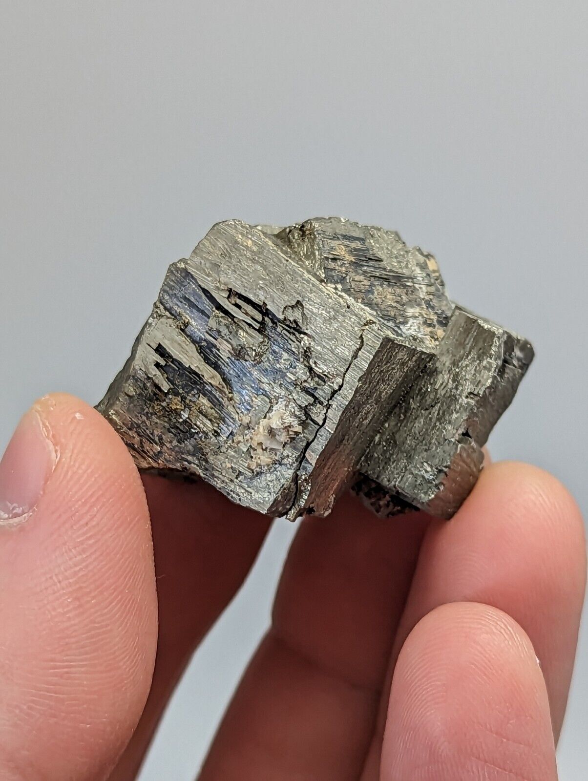 Pyrite with Molybdenum, Magnet Cove, Arkansas, Super Rare 1980s Old Stock