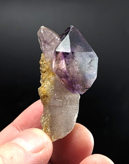 A Very Unique Shangaan Amethyst Scepter Crystal from Chibuku Zimbabwe - Collectibles:Rocks Fossils & Minerals:Crystals