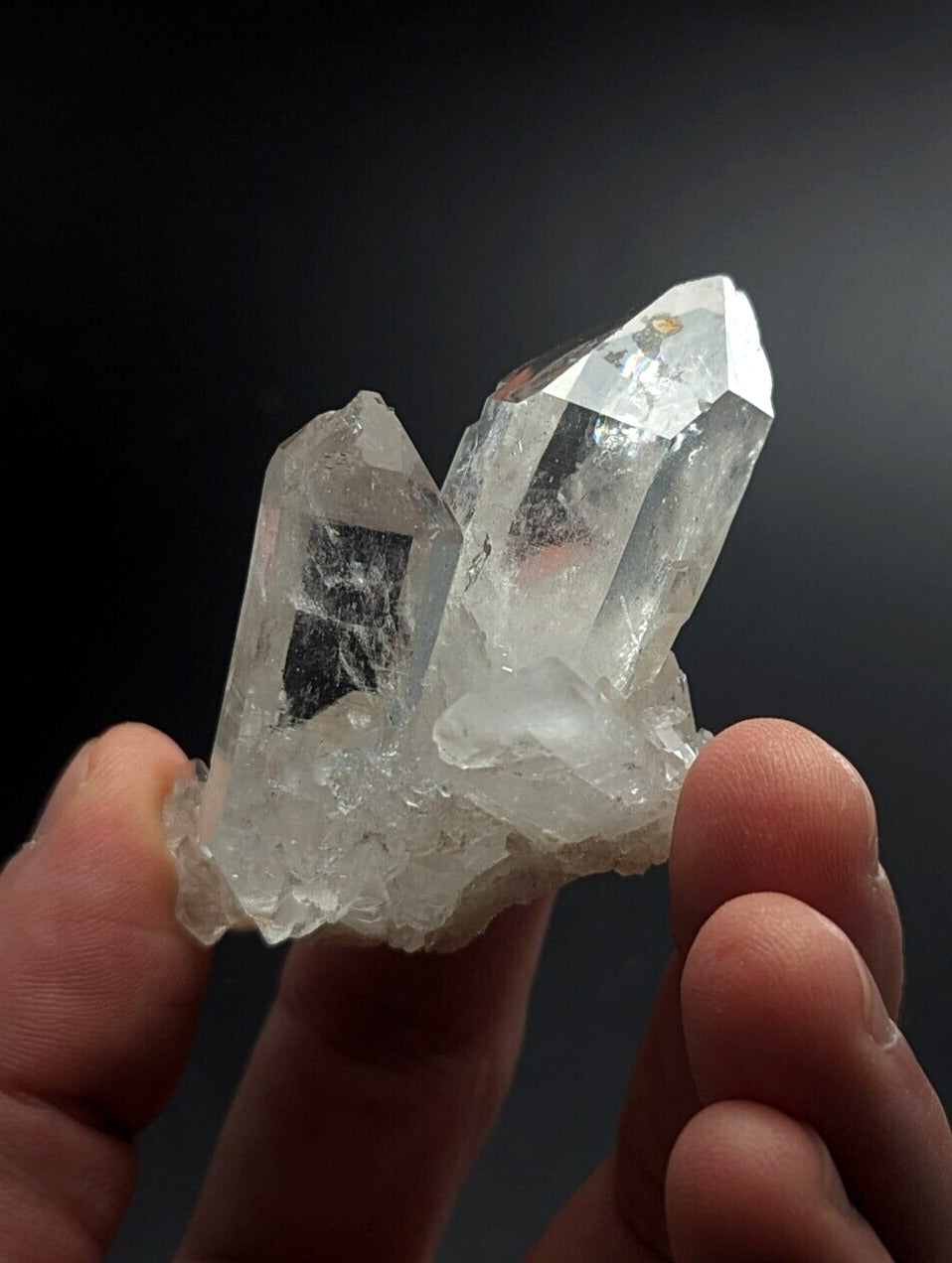 Beautiful Quartz Crystal Cluster, Old Stock, Garland County, Arkansas, ooak