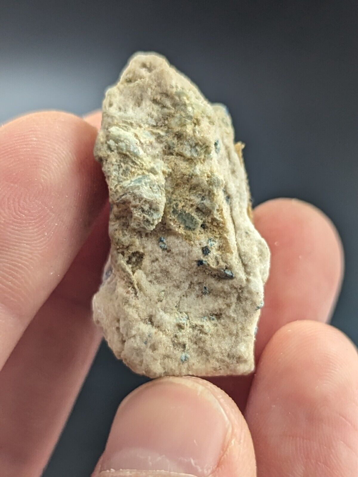 Lazulite, Old Stock, Graves Mountain, Georgia, USA