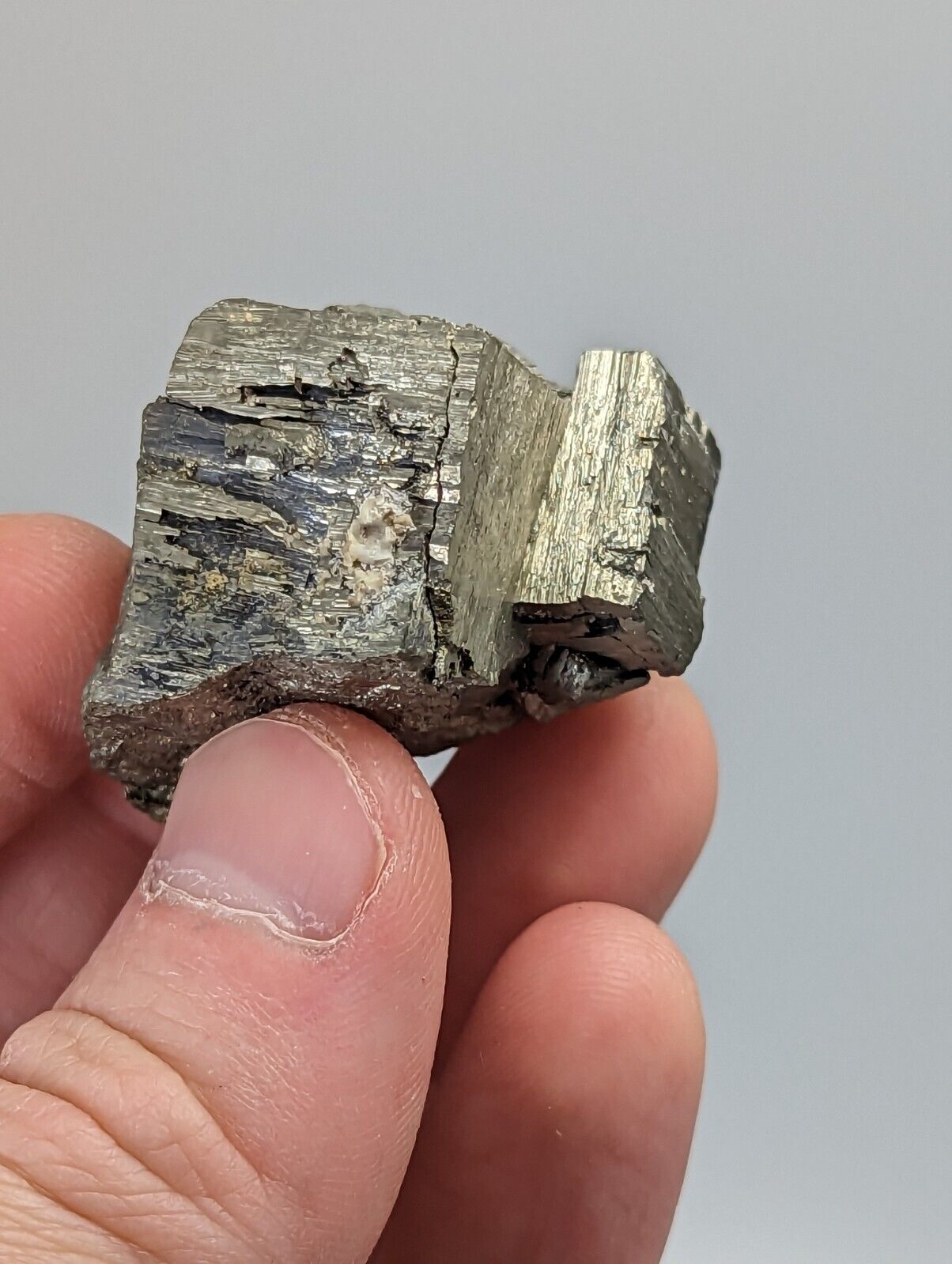 Pyrite with Molybdenum, Magnet Cove, Arkansas, Super Rare 1980s Old Stock