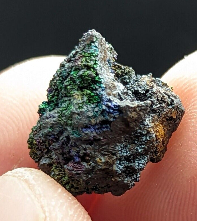 Turgite, Iridescent Hematite, Goethite, Graves Mountain, Georgia, USA, Old Stock