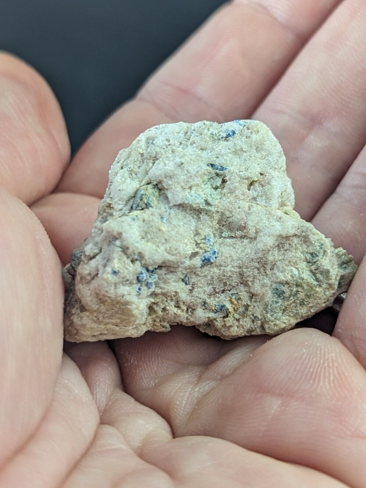 Lazulite, Old Stock, Graves Mountain, Georgia, USA